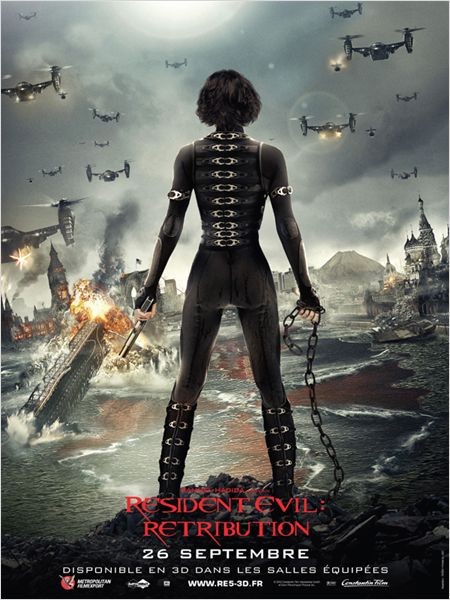 Resident Evil 5: İntikam Filmi Afiş Ve Fragmanları