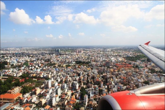 Uçak Penceresinden Şehirler