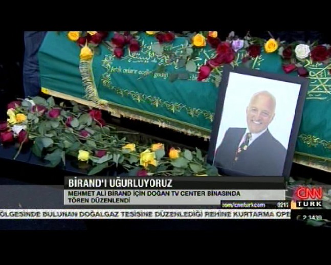 Mehmet Ali Birand'a son veda...