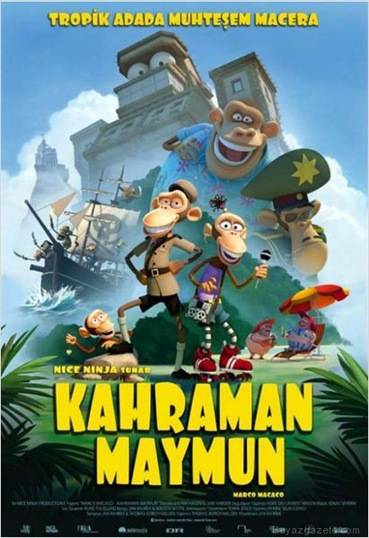 Kahraman Maymun Filmi Afiş Ve Fotoğrafları