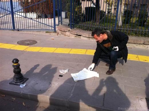 Başbakanlık'ta Canlı Bomba... Olay Yerinden İlk Görüntüler
