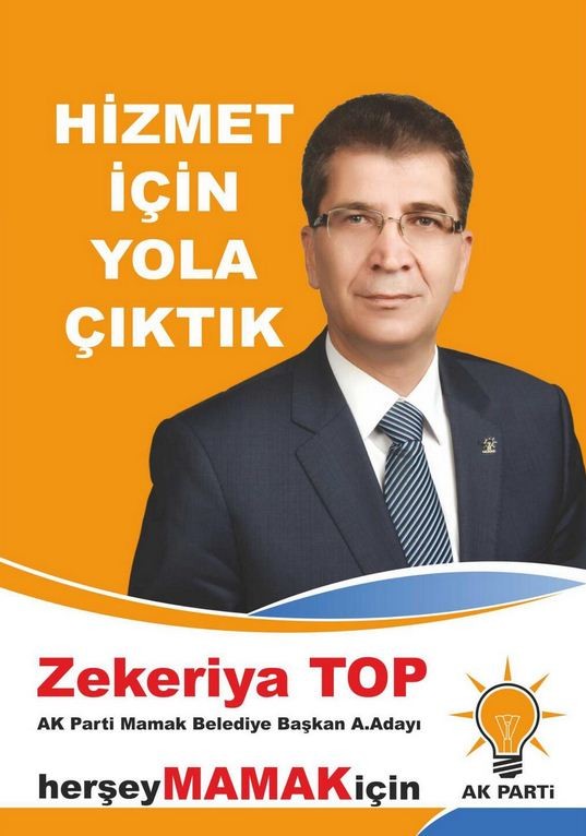 AK Parti Mamak Belediye Başkan Aday Adayı Zekeriya Top