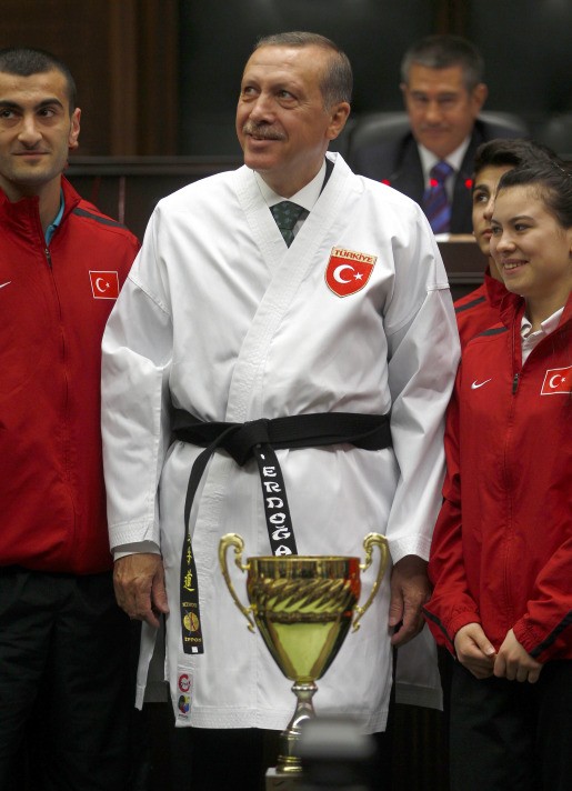 Başbakan Erdoğan'a Siyah Kuşak