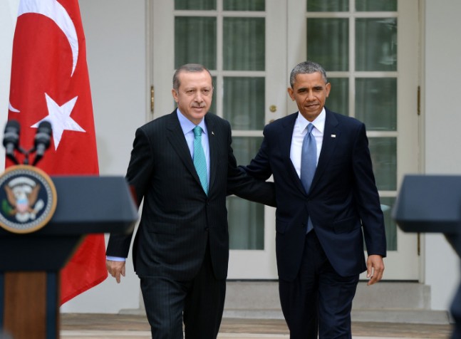 Erdoğan - Obama Görüşmesinden kareler