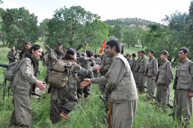 PKKnın Çekilme Fotoğrafları