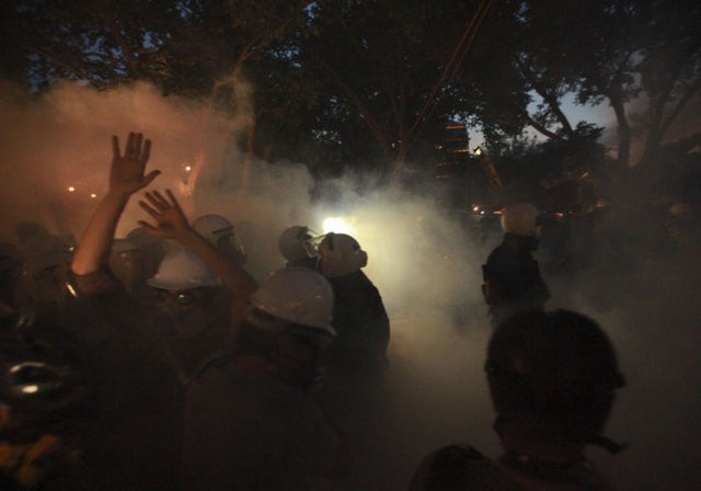 Taksimde Kare Kare Yaşananlar