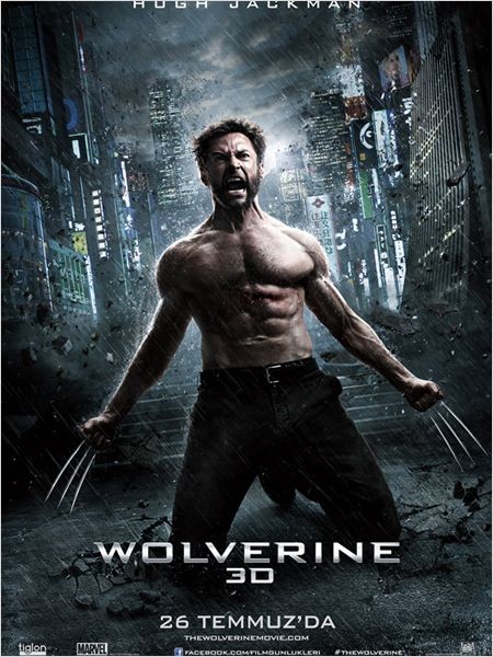 26 temmuz 2013 - Wolverine Filmi Afiş Ve Fotoğrafları