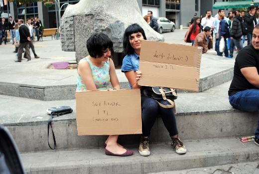 Ankarayı Karıştıran Pankart