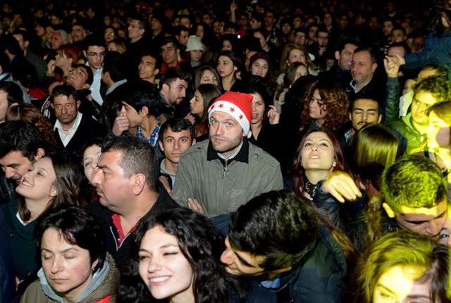 Türkiye 2014'ü Böyle Kutladı