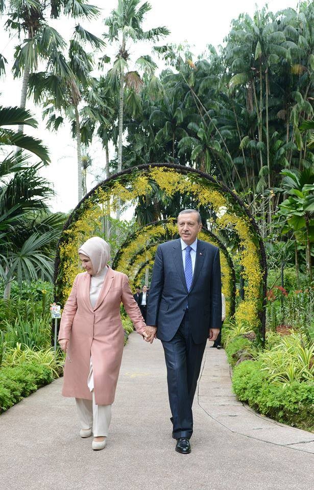 singapur - Başbakan Erdoğan Eşiyle Birlikte Singapur'da