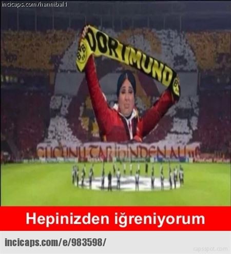 Galatasaray - Dortmund Maçı Capsleri