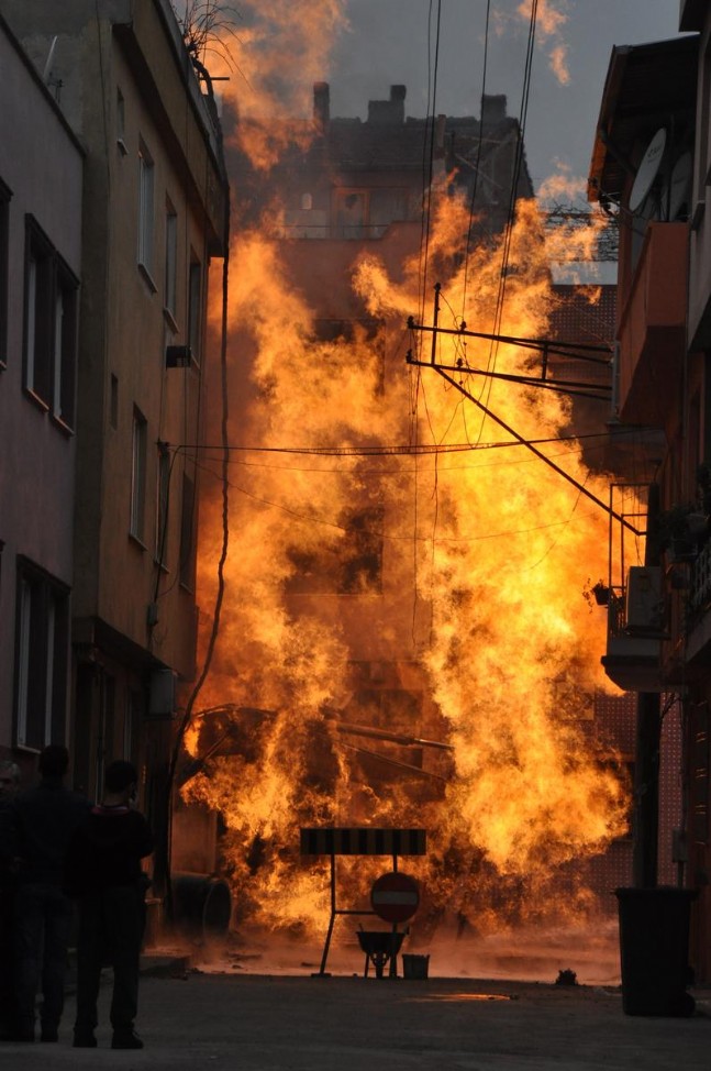 Bursa'da Doğalgaz Kazası