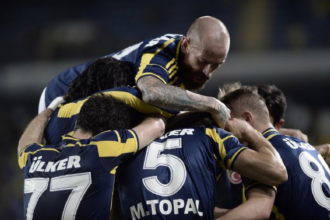 Fenerbahçe - Mersin İdman Yurdu Maçından En Güzel Kareler...