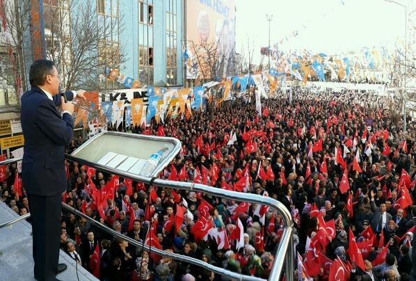 Melih Gökçek'ten Polatlı'da Gövde Gösterisi