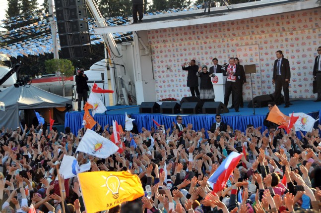 AK Parti Antalya Mitingi 2014