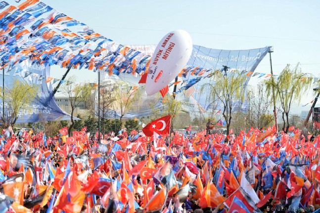 AK Parti Büyük Ankara Mitingi - 22 Mart 2014
