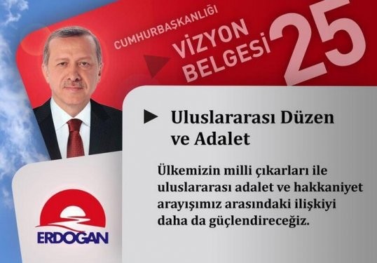 Erdoğan'ın Vizyon Belgesi