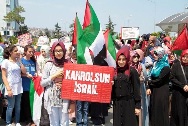 Cuma Sonrası İsraile Protesto
