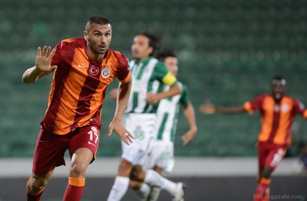 Bursaspor-Galatasaray: 0-2 Maçtan Fotoğraflar