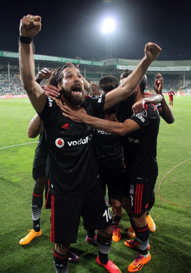 Beşiktaştan şahane galibiyet