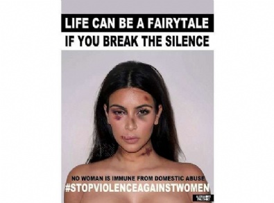 photoshop - Hiçbir Kadının Şiddete Karşı Bağışıklığı Yoktur!