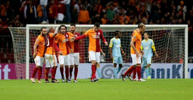 Galatasaray - Astana Maçından Kareler