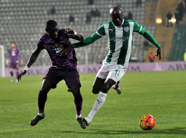 Bursaspor - Osmanlıspor Maçından Kareler