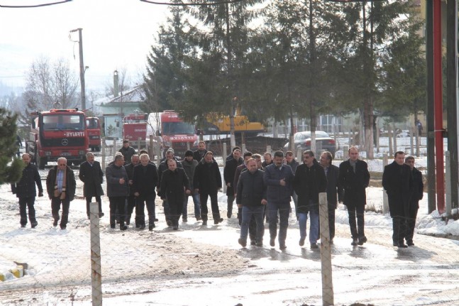 Çankırı'da et entegre tesisinde yangın