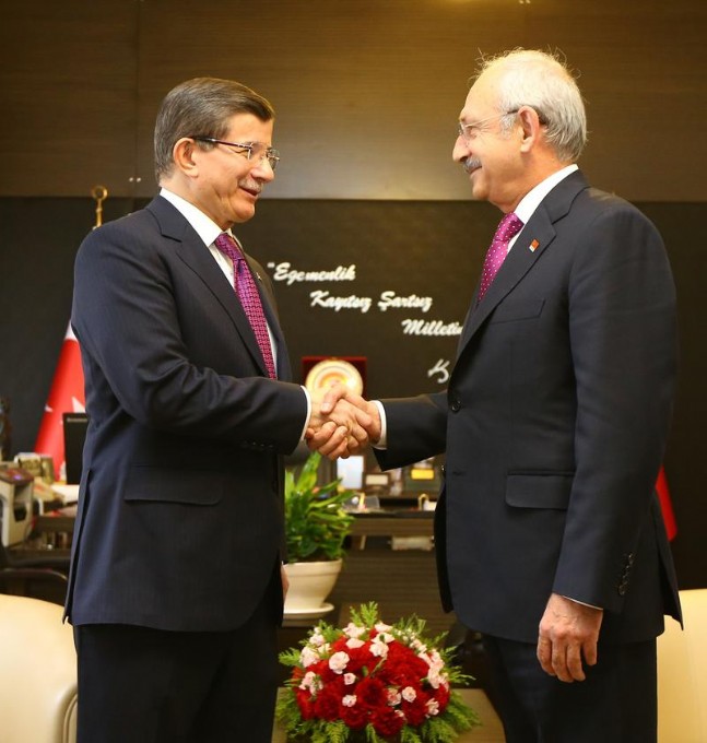 	 Davutoğlu-Kılıçdaroğlu Görüşmesi