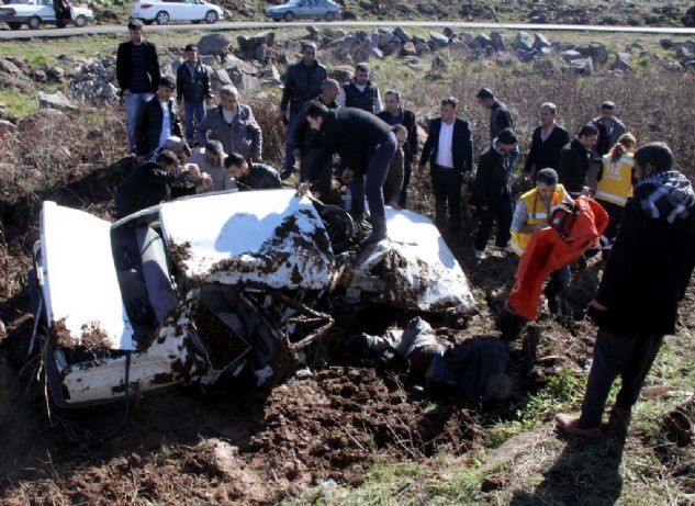 Şanlıurfa Siverek'te Trafik Kazası