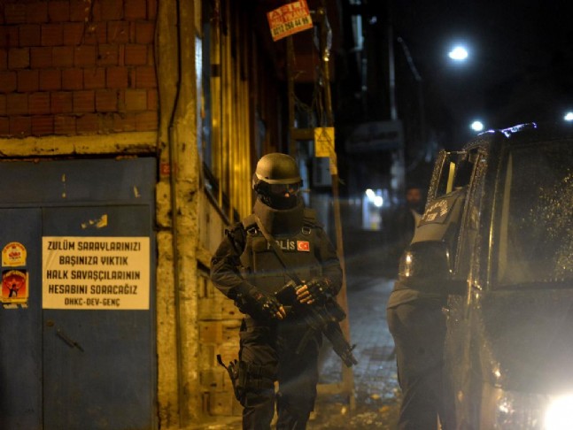 İstanbul'da Terör Örgütü Operasyonu