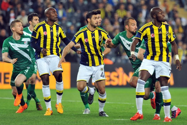 Fenerbahçe - Bursaspor Maçından Kareler
