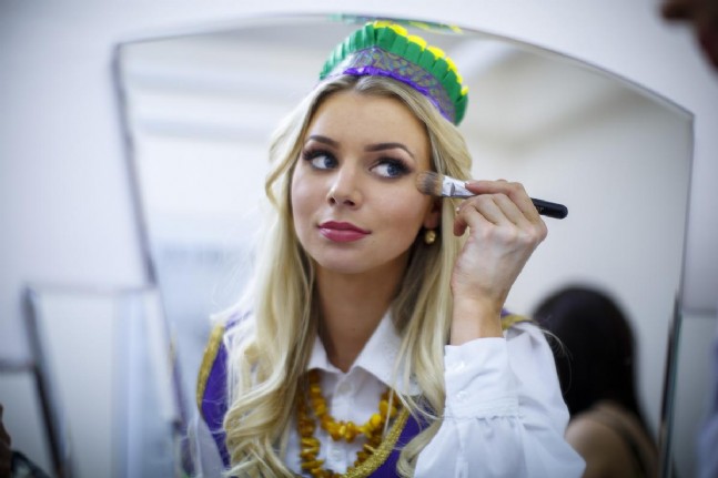 sovyetler birligi - İngiltere'deki güzellik yarışmasından çarpıcı kareler