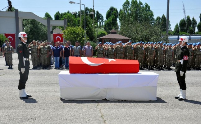 Şehit Binbaşı Kulaksıza Son Görev