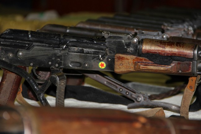 Çay Bahçesinden cephanelik Çıktı