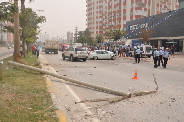 Adana'da İnanılmaz Kaza
