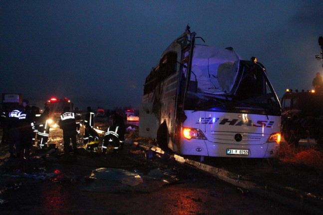 Konya'da Zincirleme Trafik Kazası