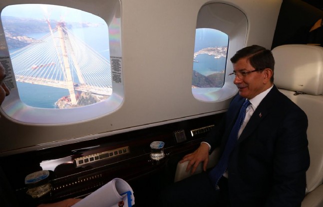 3 kopru - Başbakan Davutoğlu 3. Köprüyü Teftiş Etti
