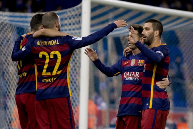 Espanyol - Barcelona Maçından Kareler