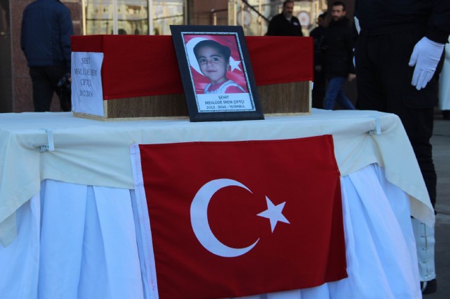 Çınar Şehidi Polis Ve Kızı İçin Tören