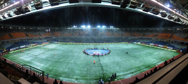 Beşiktaş - Mersin İdmanyurdu maçına kar engeli