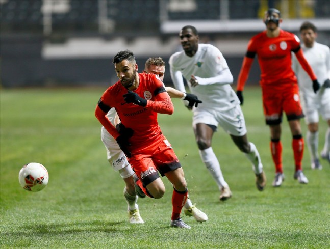 Galatasaray-Akhisar Belediyespor Maçından Kareler