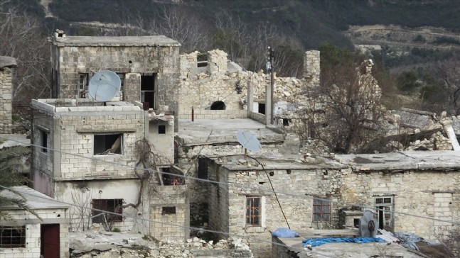 lazkiye - Harabeye Dönen Türkmen Köyleri Havadan Görüntülendi
