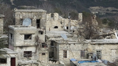 rusya - Harabeye Dönen Türkmen Köyleri Havadan Görüntülendi