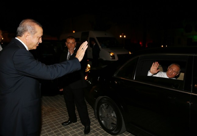 Erdoğan Putini Böyle Uğurladı