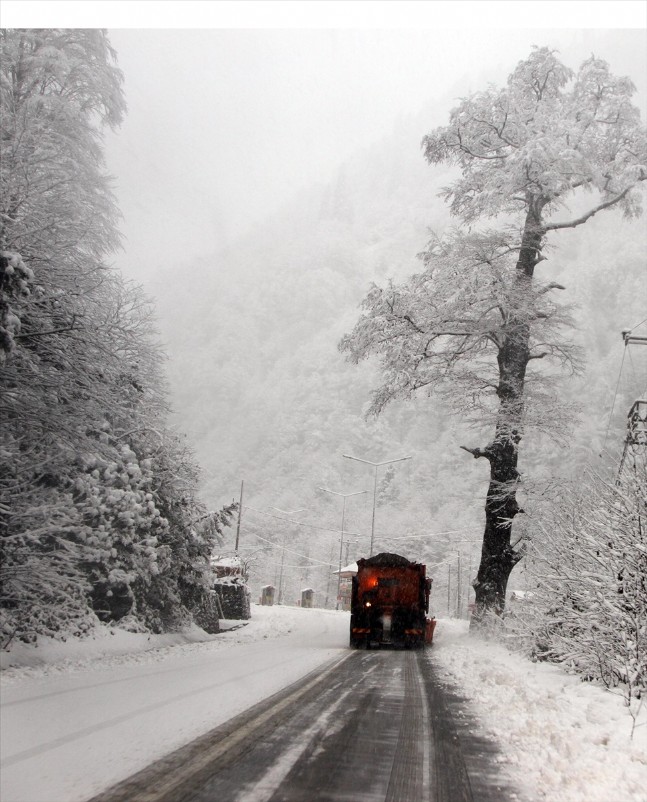 ayder - Ayder Yaylası'nda kar yağışı