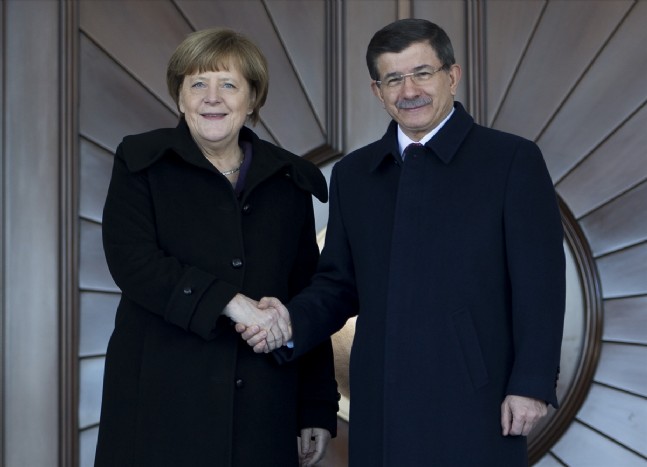 Almanya Başbakanı Angela Merkel Ankara'da
