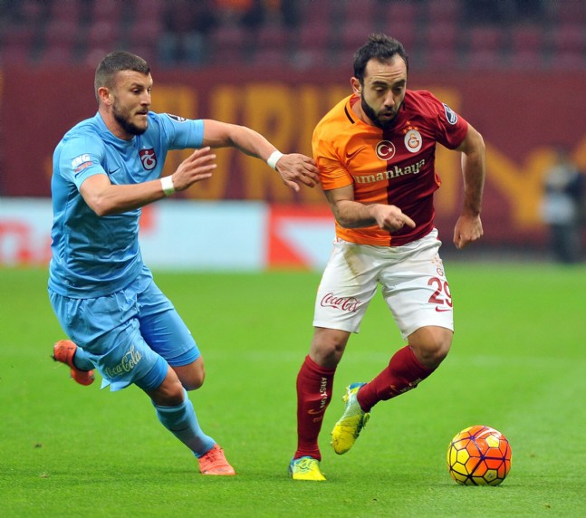 Galatasaray - Trabzonspor Maçından Kareler