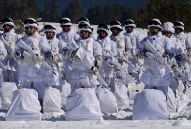 komando - Komandolar Zorlu Kış Eğitimini Başarıyla Tamamladı