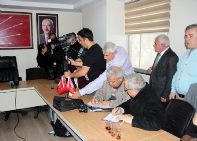 genel baskan - CHP'nin Basın Toplantısında Kriz